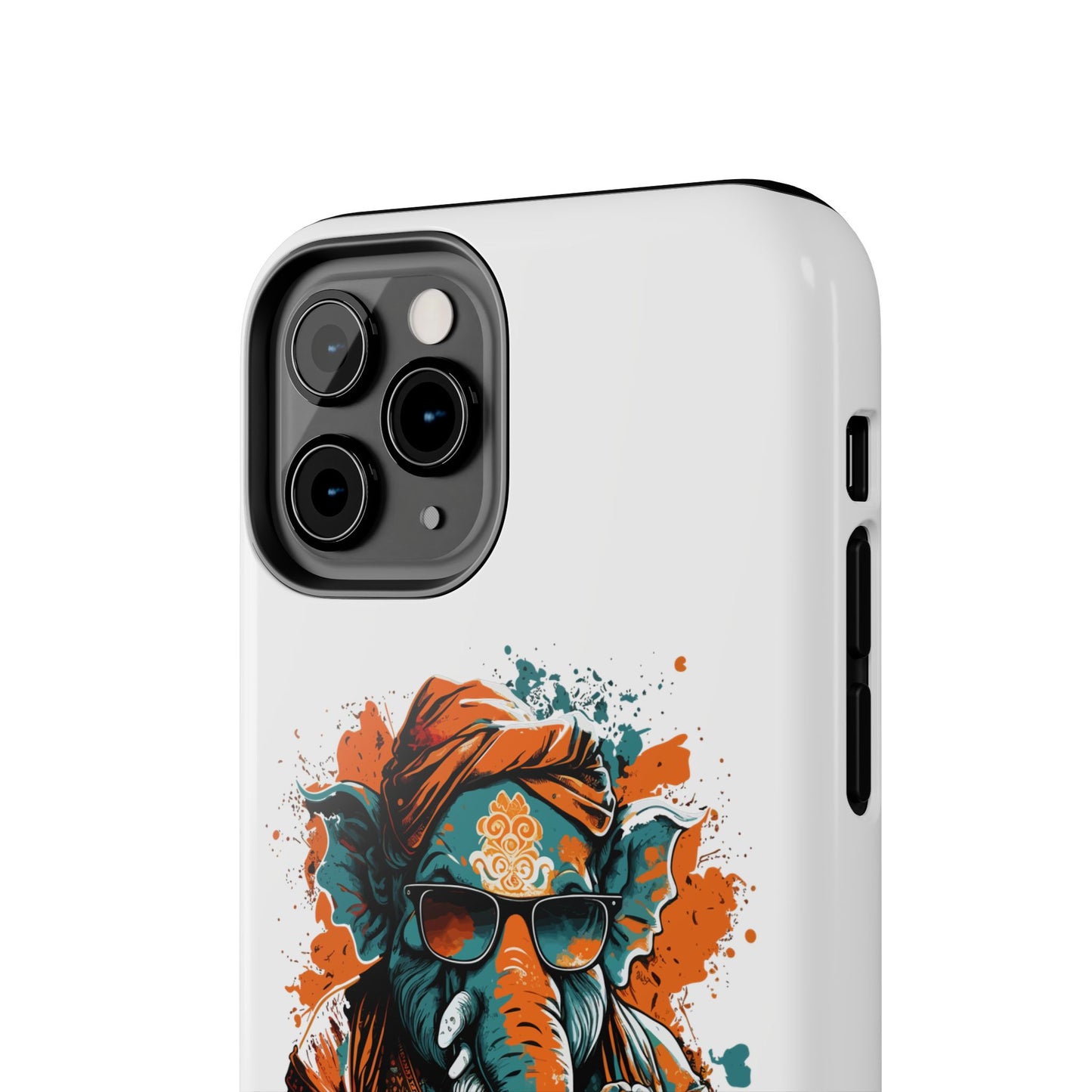 Designer Ganesh Elephant Phone Case, Cool Hindu God Design Phone Cover