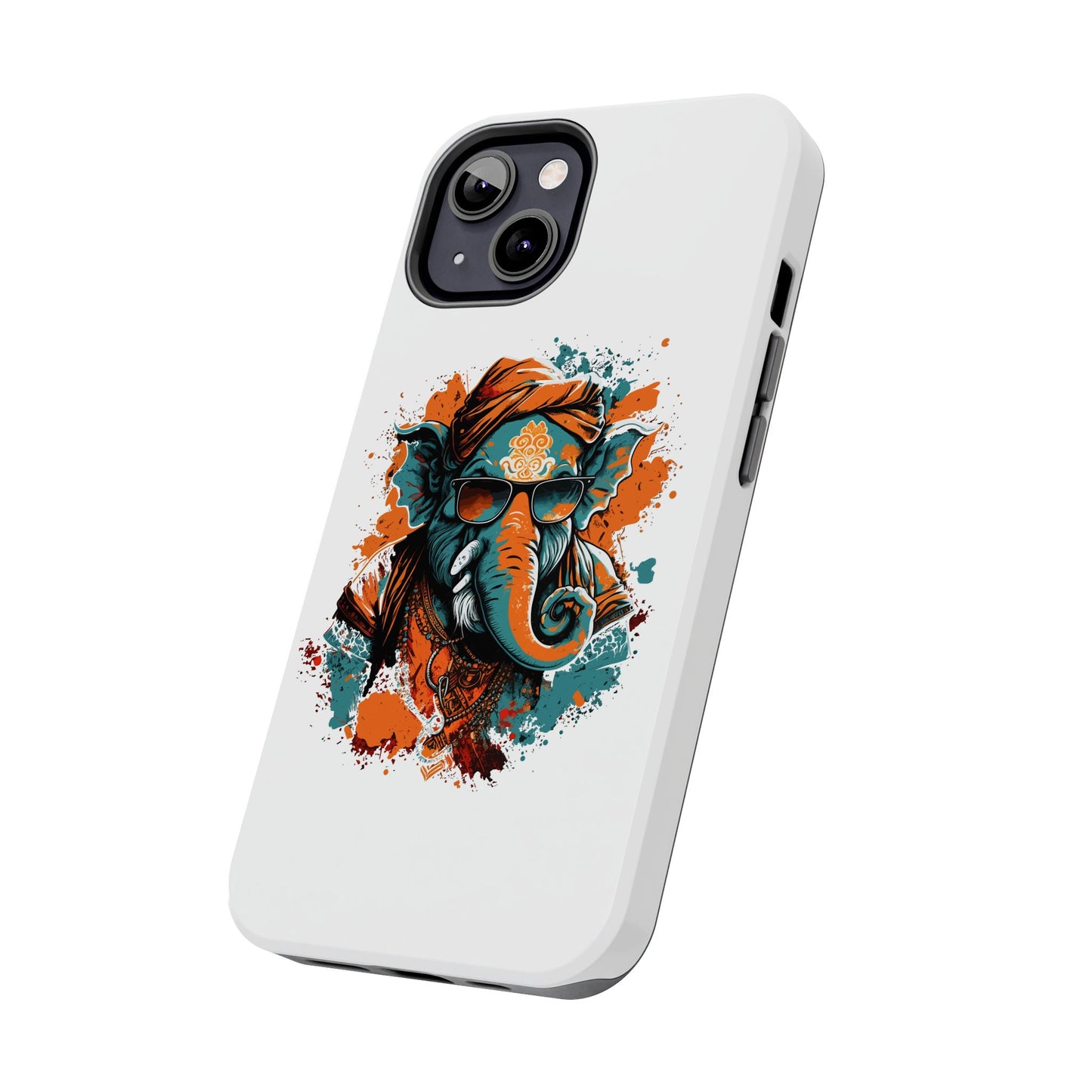 Designer Ganesh Elephant Phone Case, Cool Hindu God Design Phone Cover