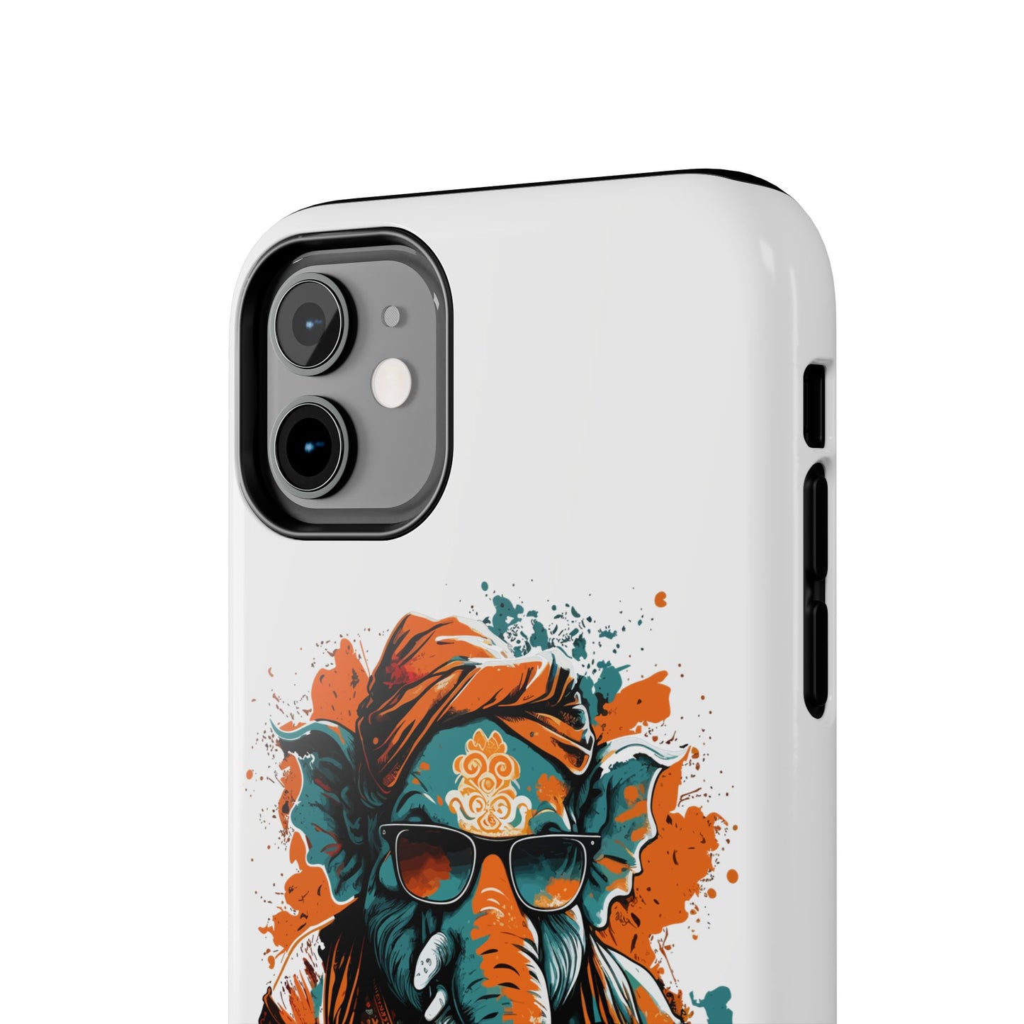 Designer Ganesh Elephant Phone Case, Cool Hindu God Design Phone Cover