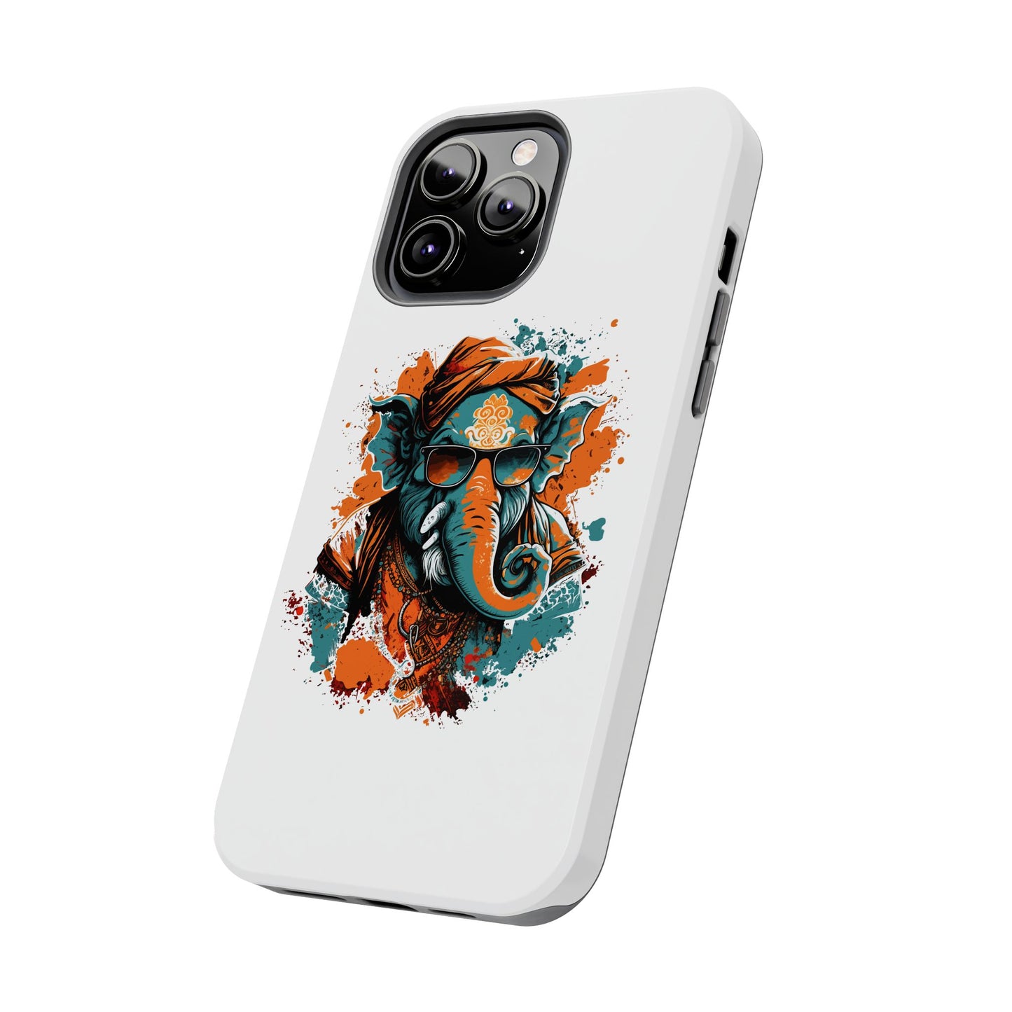 Designer Ganesh Elephant Phone Case, Cool Hindu God Design Phone Cover