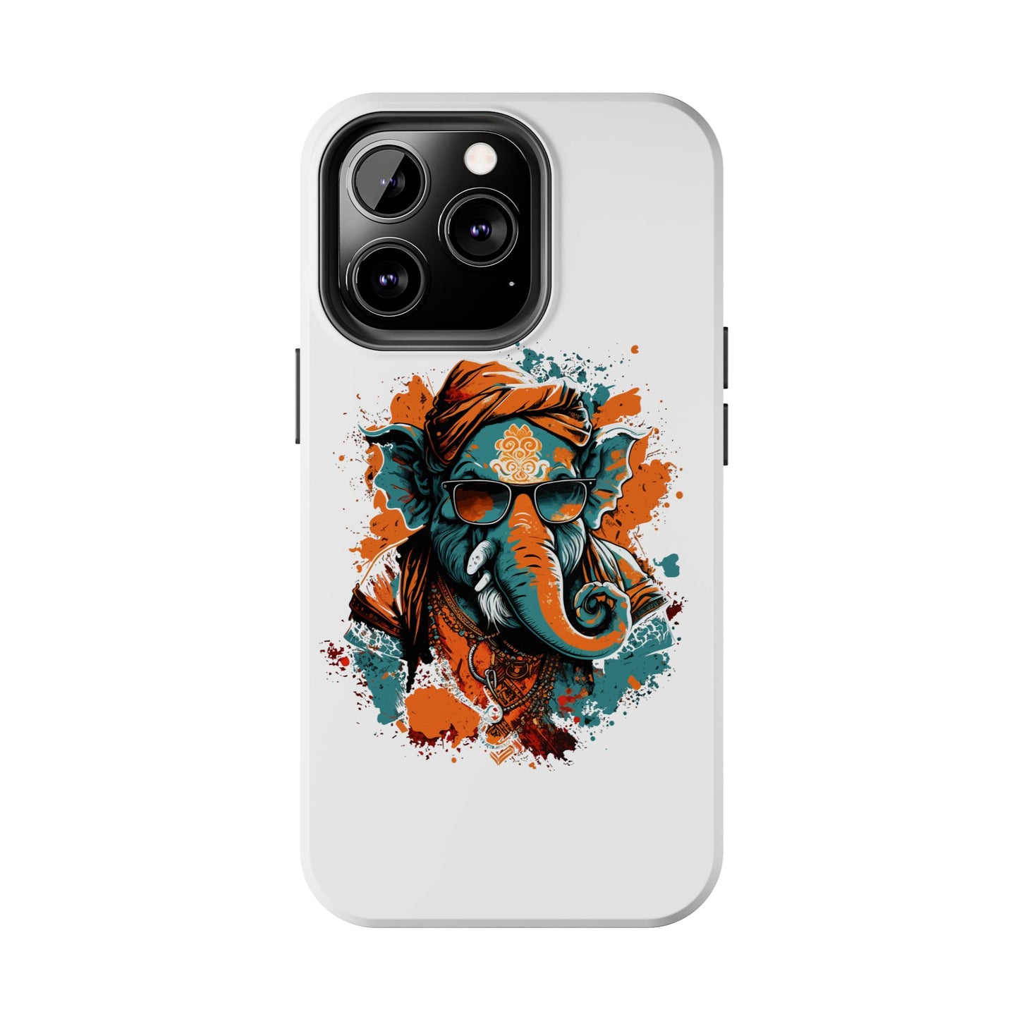 Designer Ganesh Elephant Phone Case, Cool Hindu God Design Phone Cover