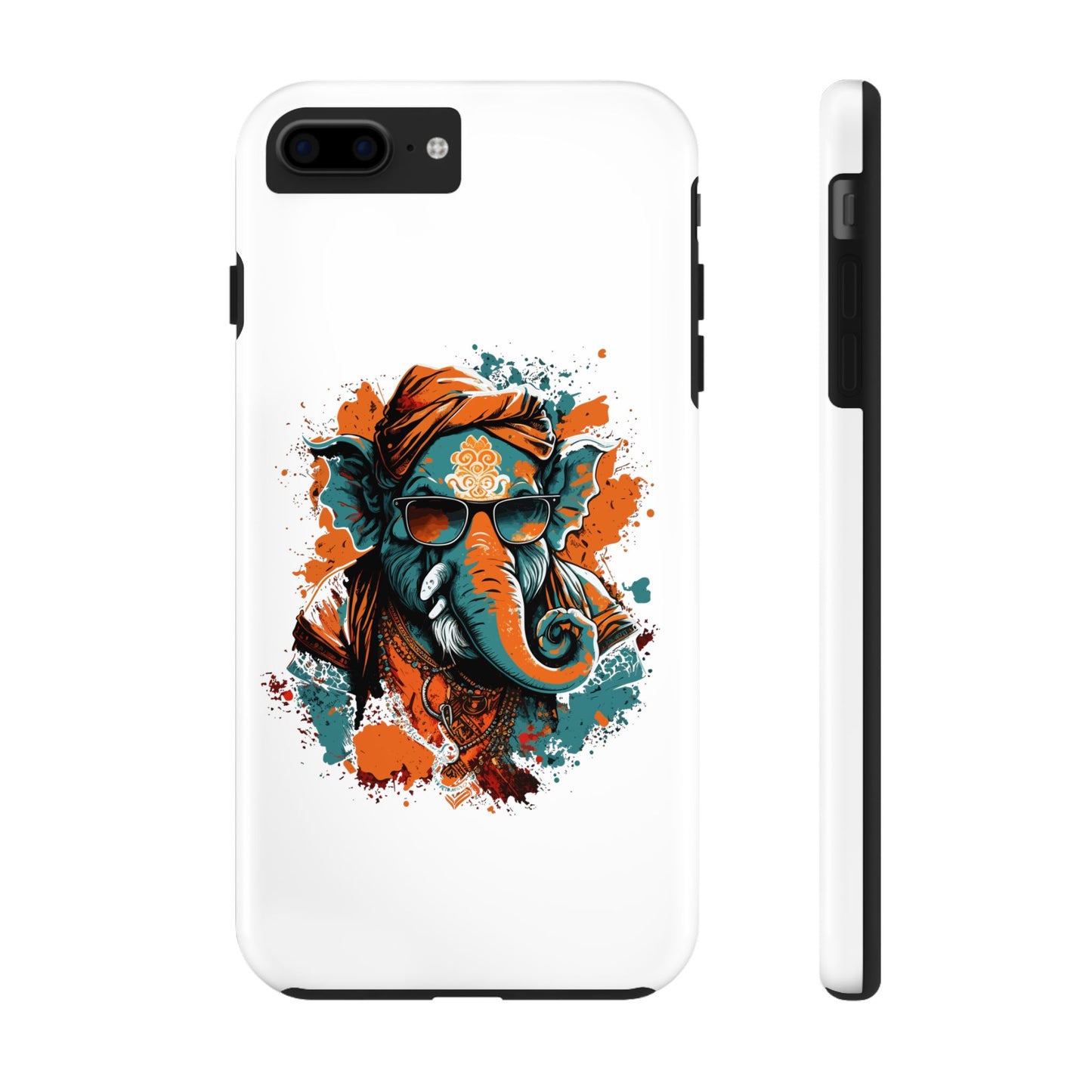 Designer Ganesh Elephant Phone Case, Cool Hindu God Design Phone Cover