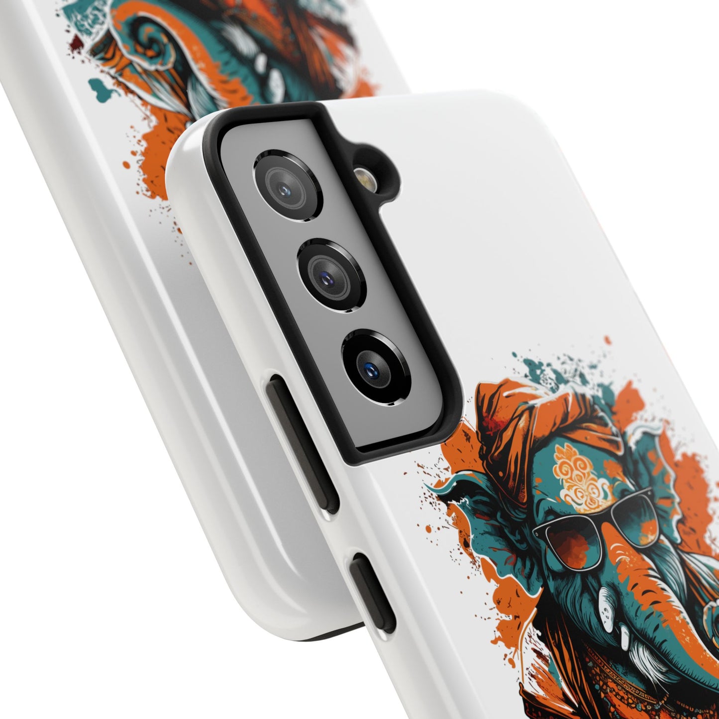 Designer Ganesh Elephant Phone Case, Cool Hindu God Design Phone Cover