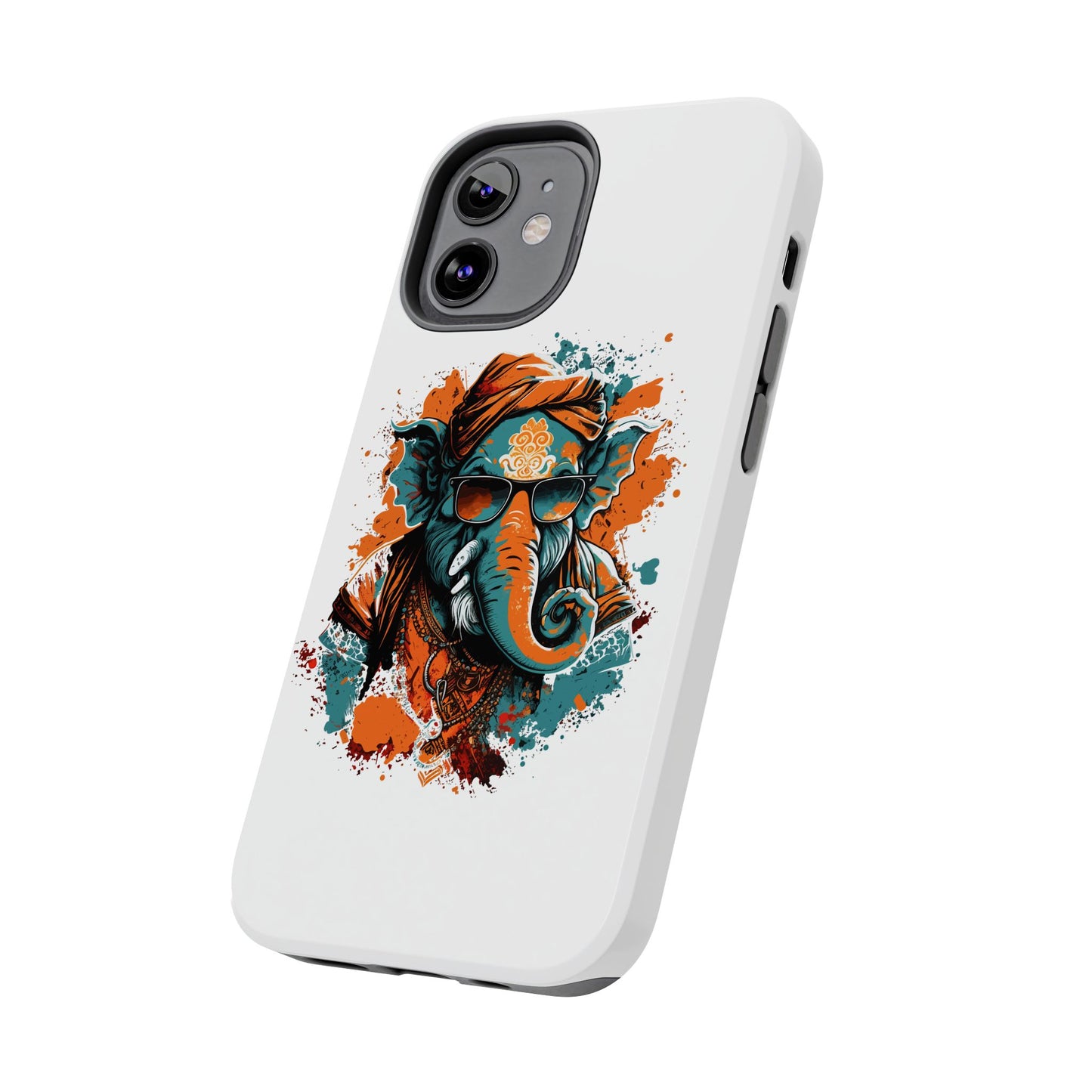 Designer Ganesh Elephant Phone Case, Cool Hindu God Design Phone Cover