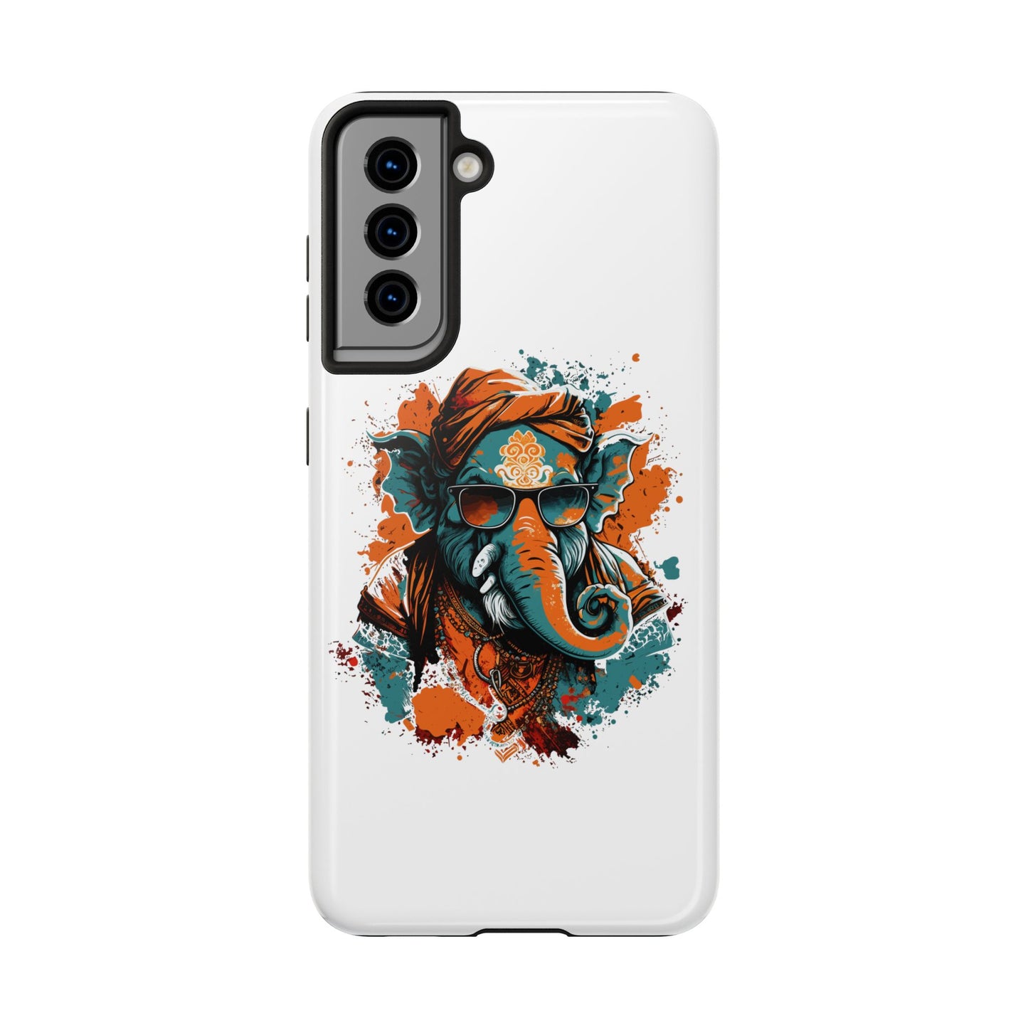 Designer Ganesh Elephant Phone Case, Cool Hindu God Design Phone Cover