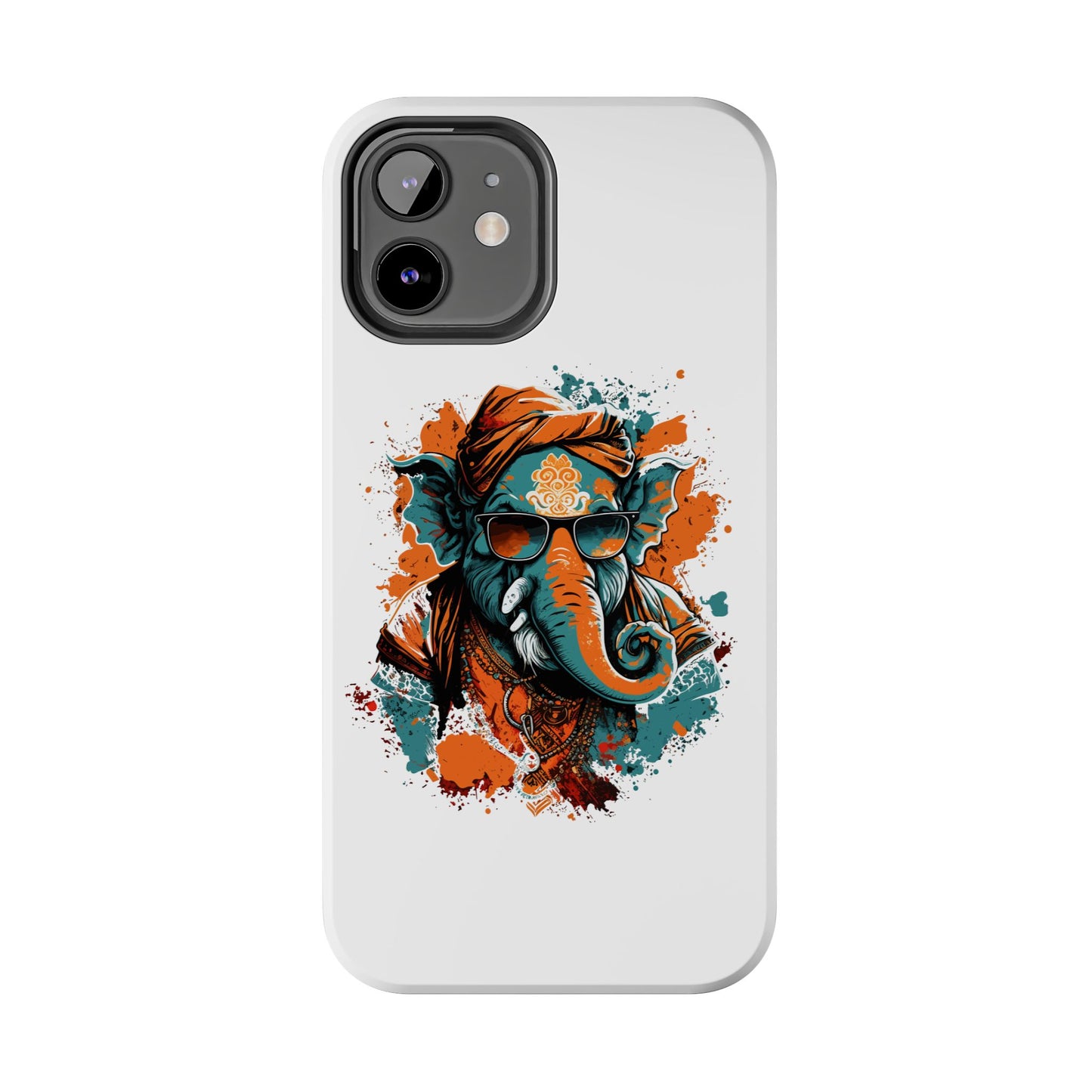 Designer Ganesh Elephant Phone Case, Cool Hindu God Design Phone Cover