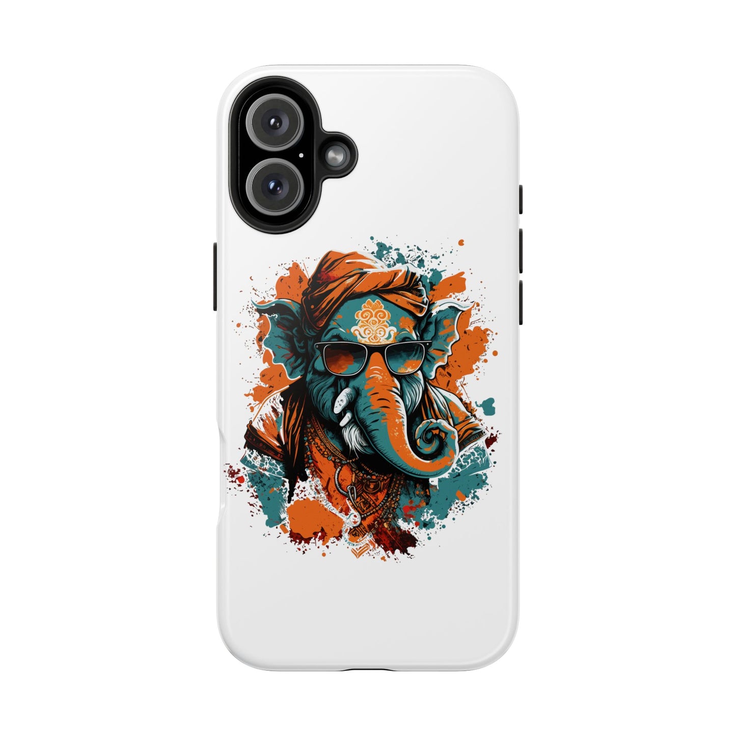 Designer Ganesh Elephant Phone Case, Cool Hindu God Design Phone Cover