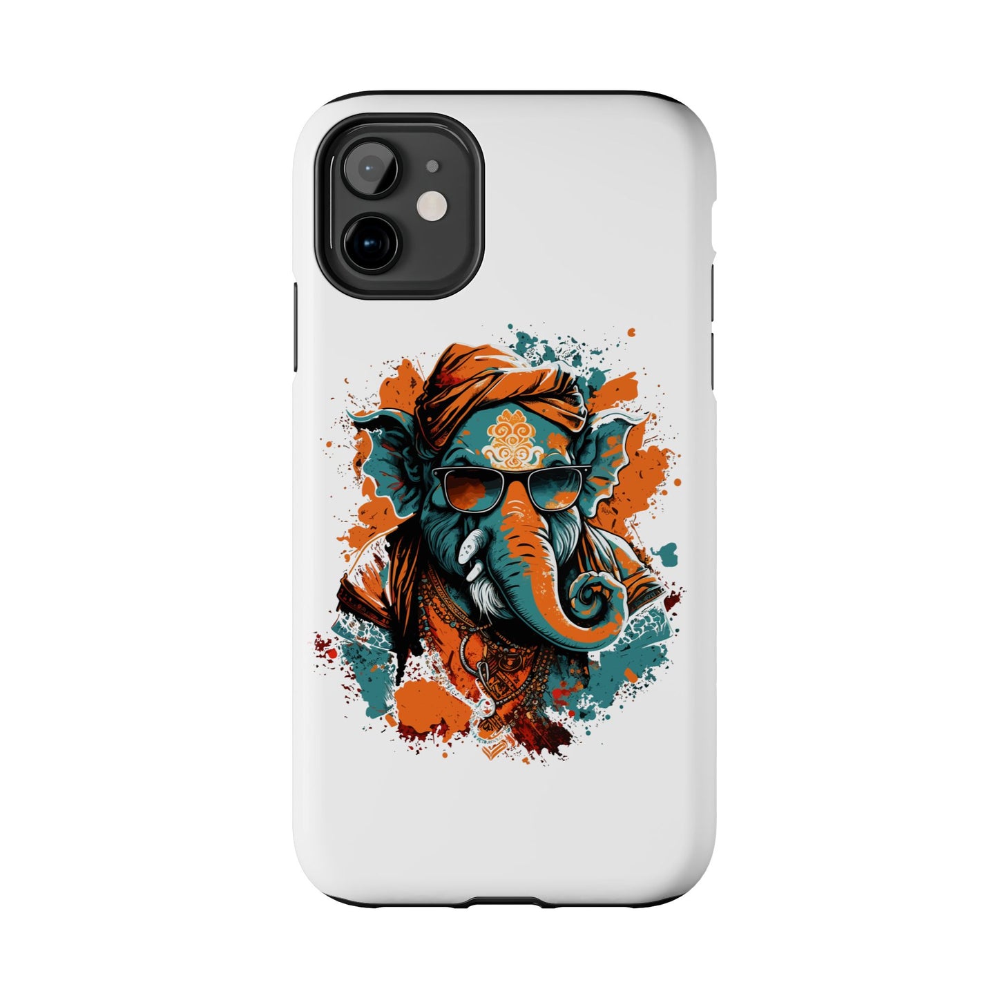 Designer Ganesh Elephant Phone Case, Cool Hindu God Design Phone Cover