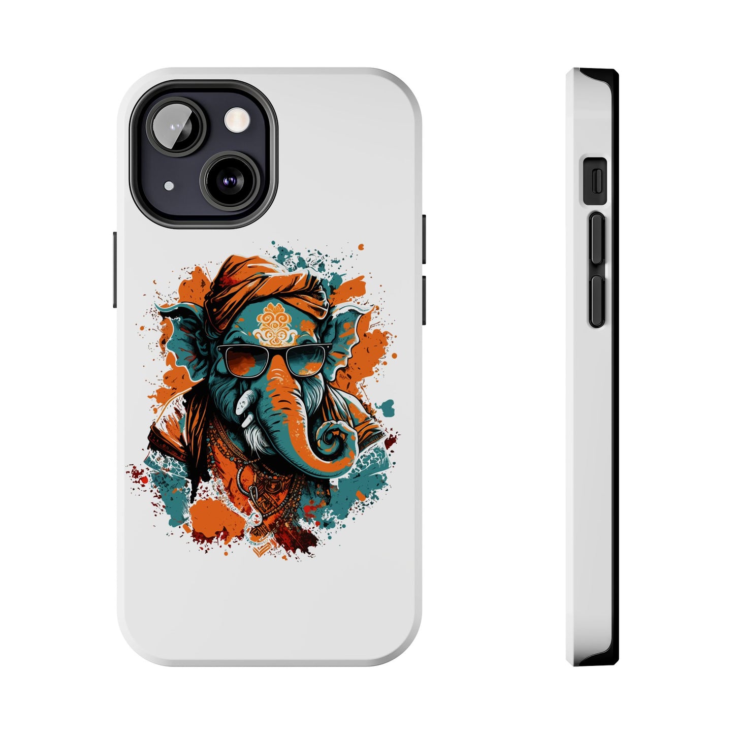 Designer Ganesh Elephant Phone Case, Cool Hindu God Design Phone Cover