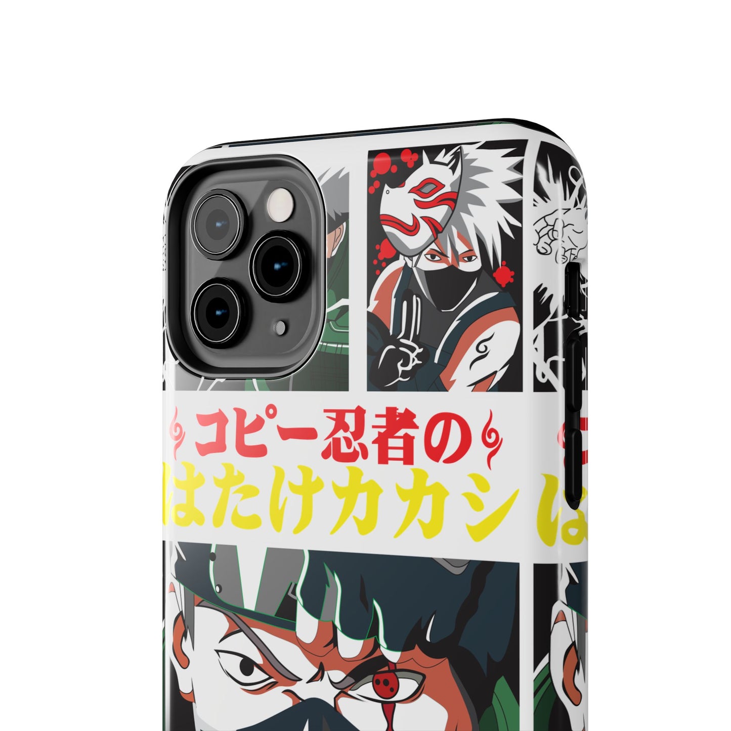 Anime-Inspired Tough Phone Case - Kakashi & Obito Design | Durable Protection for Fans