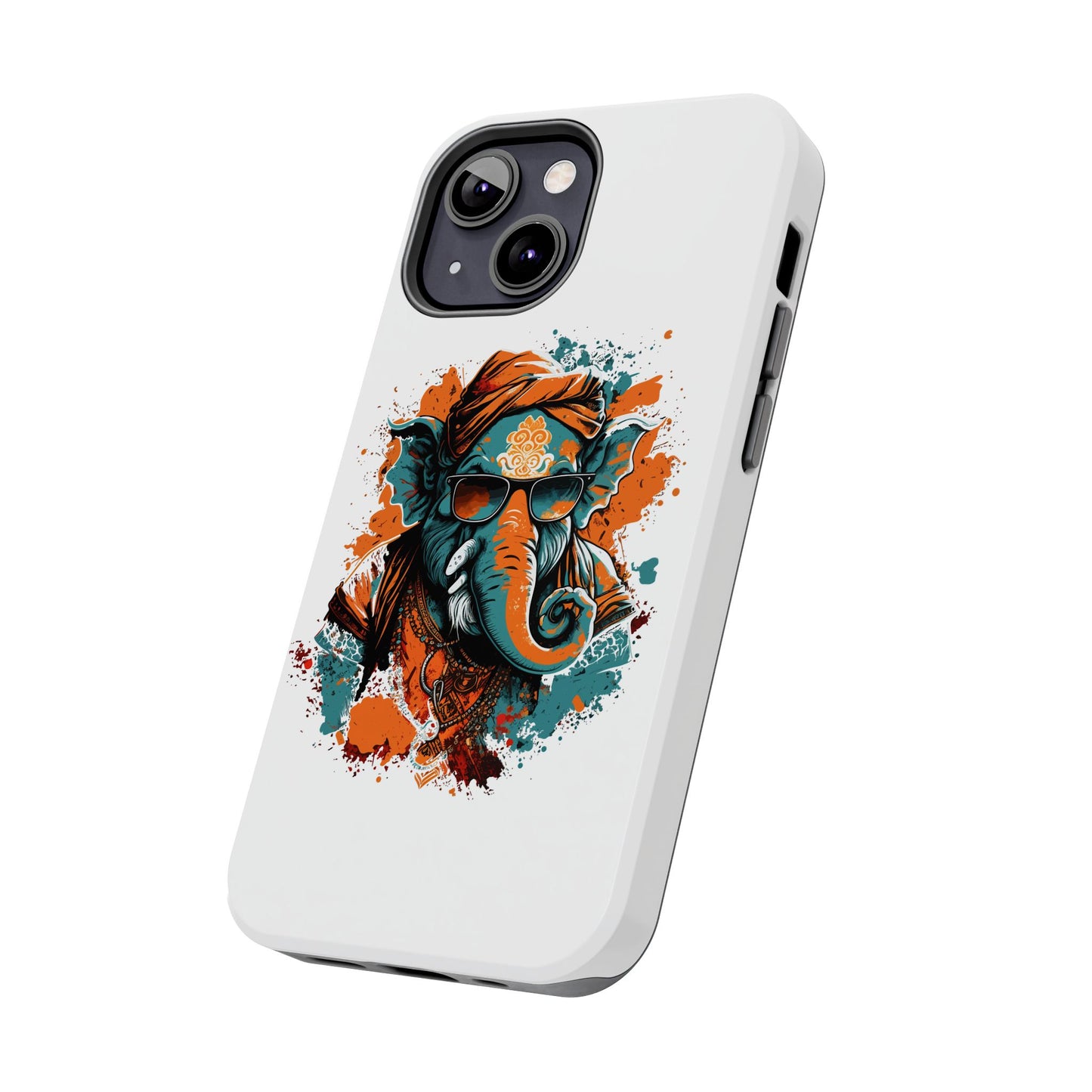 Designer Ganesh Elephant Phone Case, Cool Hindu God Design Phone Cover