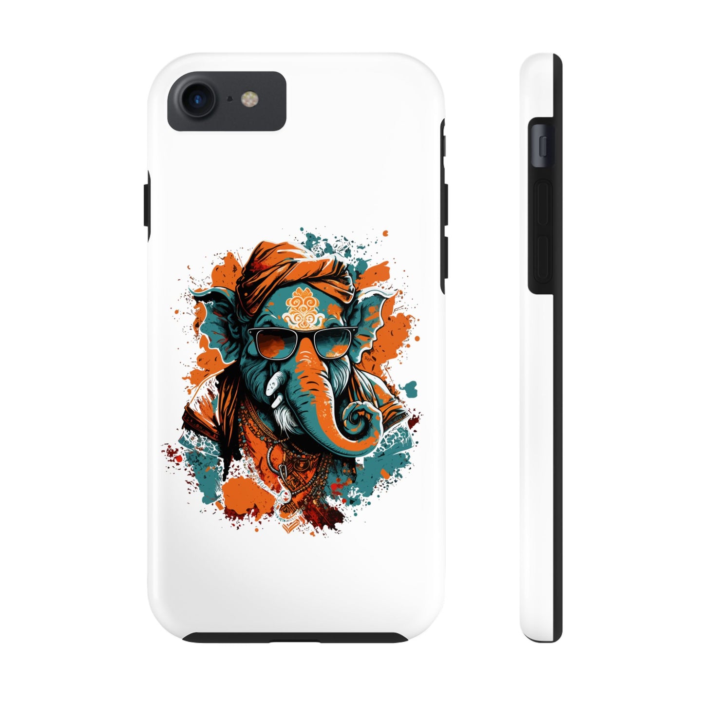 Designer Ganesh Elephant Phone Case, Cool Hindu God Design Phone Cover