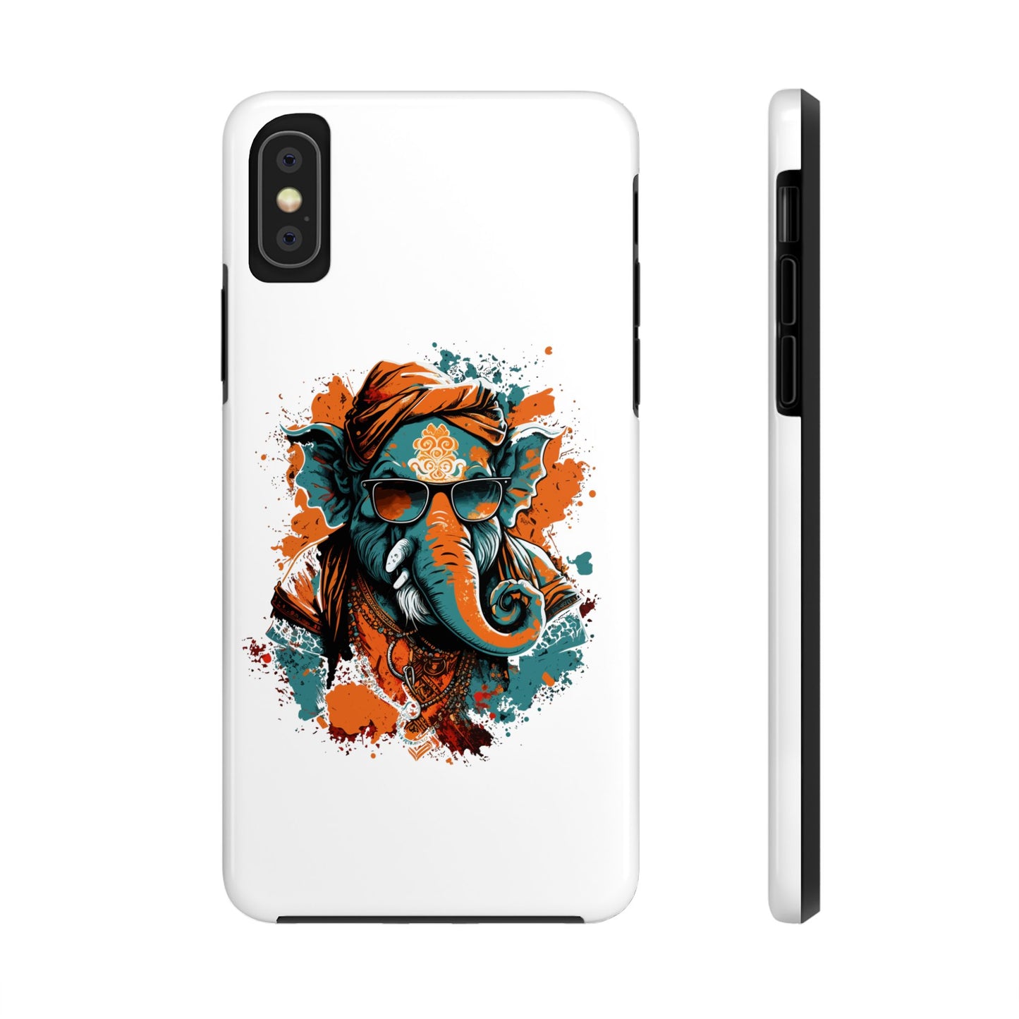 Designer Ganesh Elephant Phone Case, Cool Hindu God Design Phone Cover