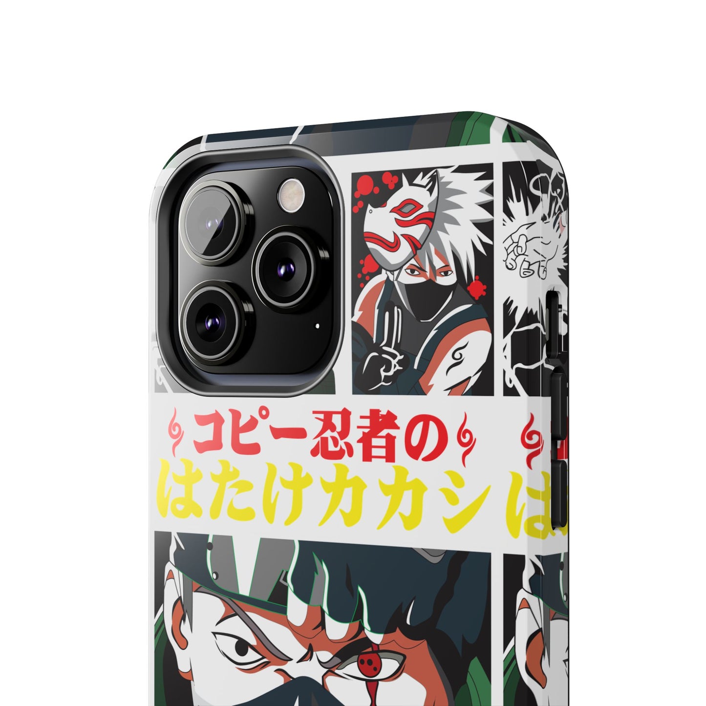 Anime-Inspired Tough Phone Case - Kakashi & Obito Design | Durable Protection for Fans